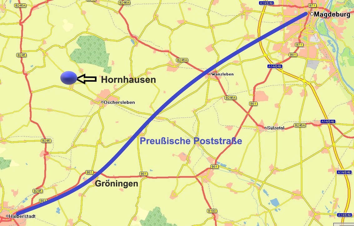 Lage Bad Hornhausen  